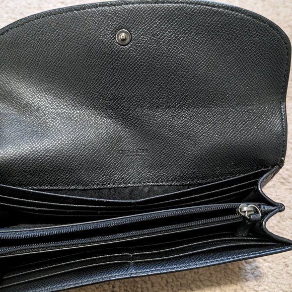 Coach envelope wallet star canyon print w/ removable zip insert - Picture 4 of 16